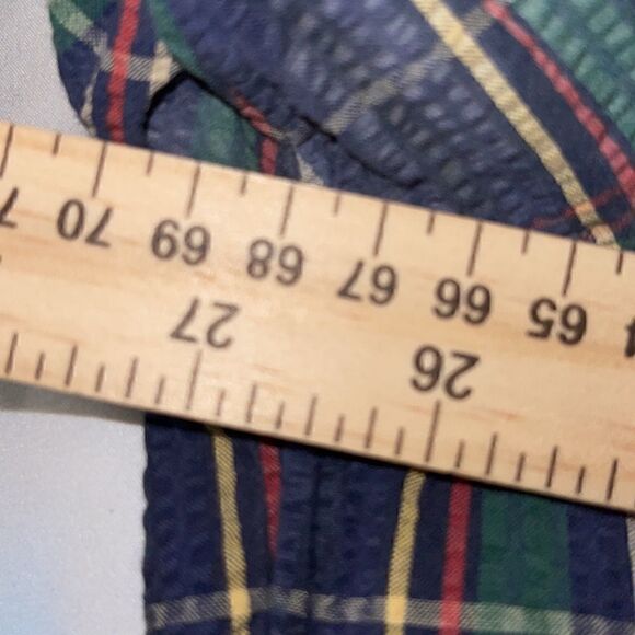 Ralph Lauren Shirt Mens large plaid button Up preppy cotton - Picture 8 of 9